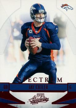 2008 Playoff Absolute Memorabilia - Spectrum Red #44 Jay Cutler Front