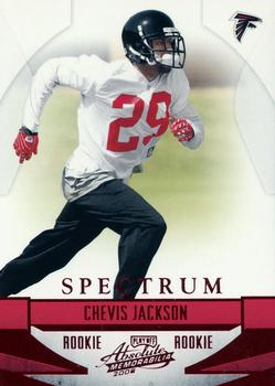 2008 Playoff Absolute Memorabilia - Spectrum Red #165 Chevis Jackson Front
