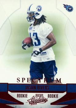 2008 Playoff Absolute Memorabilia - Spectrum Red #189 Jason Rivers Front