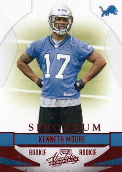 2008 Playoff Absolute Memorabilia - Spectrum Red #205 Kenneth Moore Front