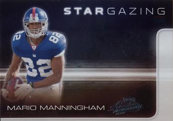 2008 Playoff Absolute Memorabilia - Star Gazing #SG 21 Mario Manningham Front