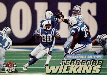 2001 Ultra #10 Terrence Wilkins Front