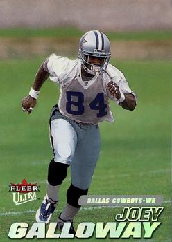 2001 Ultra #17 Joey Galloway Front