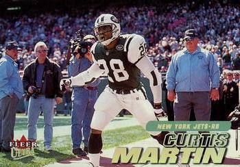 2001 Ultra #25 Curtis Martin Front