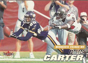 2001 Ultra #50 Cris Carter Front