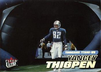 2001 Ultra #115 Yancey Thigpen Front
