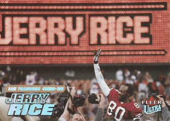 2001 Ultra #181 Jerry Rice Front