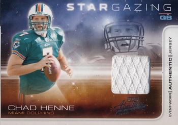 2008 Playoff Absolute Memorabilia - Star Gazing Materials #SG 33 Chad Henne Front
