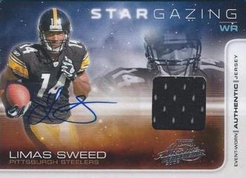 2008 Playoff Absolute Memorabilia - Star Gazing Materials Autographs #SG 22 Limas Sweed Front