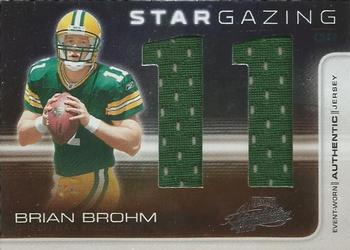 2008 Playoff Absolute Memorabilia - Star Gazing Materials Oversize Jersey Number #SG 1 Brian Brohm Front