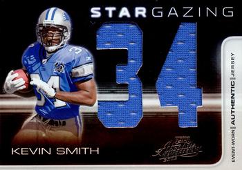 2008 Playoff Absolute Memorabilia - Star Gazing Materials Oversize Jersey Number #SG 13 Kevin Smith Front