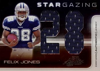 2008 Playoff Absolute Memorabilia - Star Gazing Materials Oversize Jersey Number #SG 28 Felix Jones Front