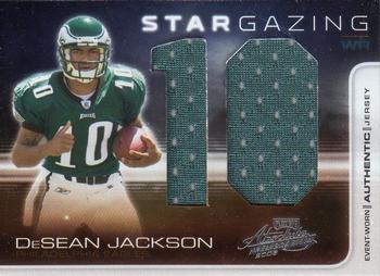 2008 Playoff Absolute Memorabilia - Star Gazing Materials Oversize Jersey Number #SG 32 DeSean Jackson Front