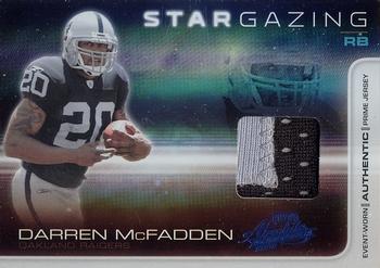 2008 Playoff Absolute Memorabilia - Star Gazing Materials Prime #SG 3 Darren McFadden Front