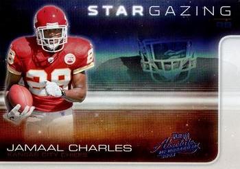 2008 Playoff Absolute Memorabilia - Star Gazing Spectrum #SG 9 Jamaal Charles Front