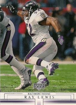 2001 Upper Deck #14 Ray Lewis Front