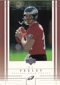 2001 Upper Deck #182 A.J. Feeley Front
