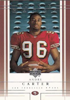 2001 Upper Deck #185 Andre Carter Front