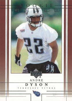 2001 Upper Deck #186 Andre Dyson Front