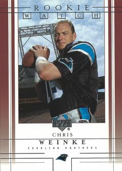 2001 Upper Deck #197 Chris Weinke Front