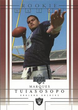 2001 Upper Deck #234 Marques Tuiasosopo Front