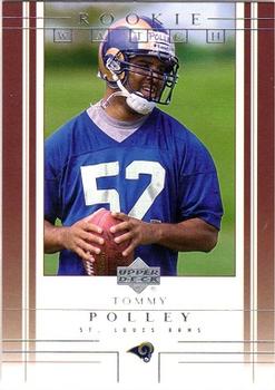2001 Upper Deck #260 Tommy Polley Front