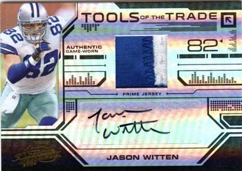 2008 Playoff Absolute Memorabilia - Tools of the Trade Material Autographs Black Spectrum #TOTT 69 Jason Witten Front