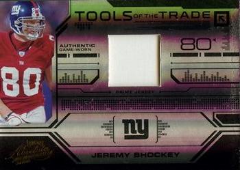 2008 Playoff Absolute Memorabilia - Tools of the Trade Material Black Spectrum #TOTT 65 Jeremy Shockey Front