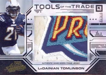 2008 Playoff Absolute Memorabilia - Tools of the Trade Material Oversize Black #TOTT 14 LaDainian Tomlinson Front