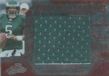 2008 Playoff Absolute Memorabilia - Tools of the Trade Material Oversize Red #TOTT 36 Donovan McNabb Front