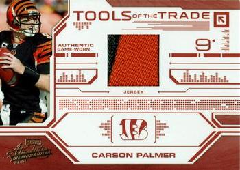 2008 Playoff Absolute Memorabilia - Tools of the Trade Material Red #TOTT 3 Carson Palmer Front