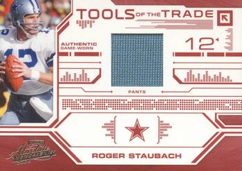 2008 Playoff Absolute Memorabilia - Tools of the Trade Material Red #TOTT 22 Roger Staubach Front
