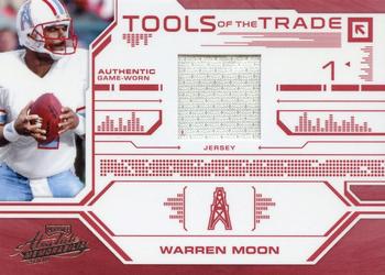 2008 Playoff Absolute Memorabilia - Tools of the Trade Material Red #TOTT 25 Warren Moon Front