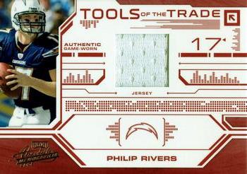 2008 Playoff Absolute Memorabilia - Tools of the Trade Material Red #TOTT 37 Philip Rivers Front