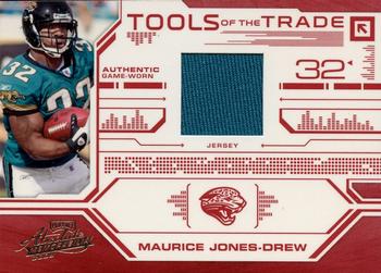 2008 Playoff Absolute Memorabilia - Tools of the Trade Material Red #TOTT 57 Maurice Jones-Drew Front