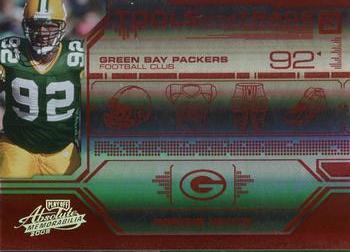 2008 Playoff Absolute Memorabilia - Tools of the Trade Red Spectrum #TOTT 21 Reggie White Front