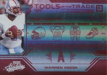 2008 Playoff Absolute Memorabilia - Tools of the Trade Red Spectrum #TOTT 25 Warren Moon Front