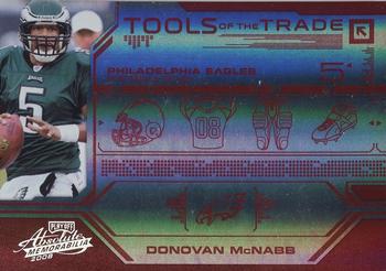 2008 Playoff Absolute Memorabilia - Tools of the Trade Red Spectrum #TOTT 36 Donovan McNabb Front