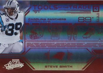 2008 Playoff Absolute Memorabilia - Tools of the Trade Red Spectrum #TOTT 59 Steve Smith Front