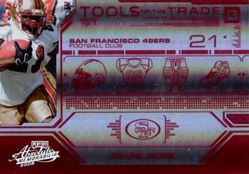 2008 Playoff Absolute Memorabilia - Tools of the Trade Red Spectrum #TOTT 64 Frank Gore Front