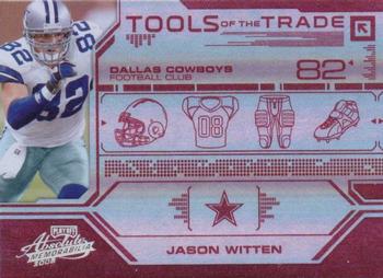 2008 Playoff Absolute Memorabilia - Tools of the Trade Red Spectrum #TOTT 69 Jason Witten Front