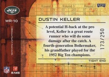 2008 Playoff Absolute Memorabilia - War Room #WR-10 Dustin Keller Back