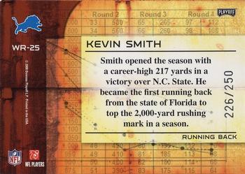 2008 Playoff Absolute Memorabilia - War Room #WR-25 Kevin Smith Back