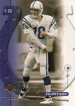 2001 Upper Deck Ovation #39 Peyton Manning Front