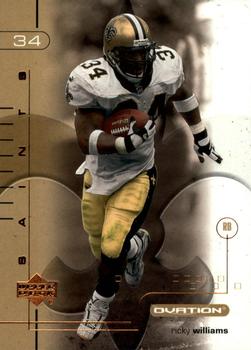 2001 Upper Deck Ovation #56 Ricky Williams Front