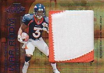 2008 Playoff Absolute Memorabilia - War Room Materials Oversize Prime #WR-13 Eddie Royal Front