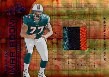 2008 Playoff Absolute Memorabilia - War Room Materials Prime #WR-16 Jake Long Front