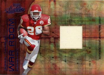2008 Playoff Absolute Memorabilia - War Room Materials Prime #WR-17 Jamaal Charles Front