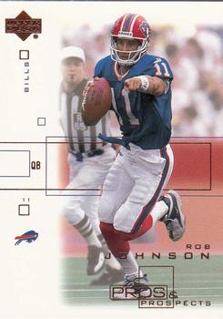 2001 Upper Deck Pros & Prospects #10 Rob Johnson Front