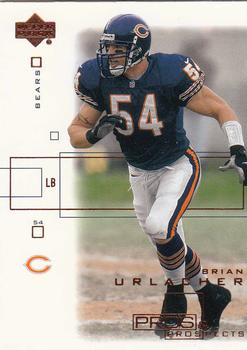 2001 Upper Deck Pros & Prospects #18 Brian Urlacher Front